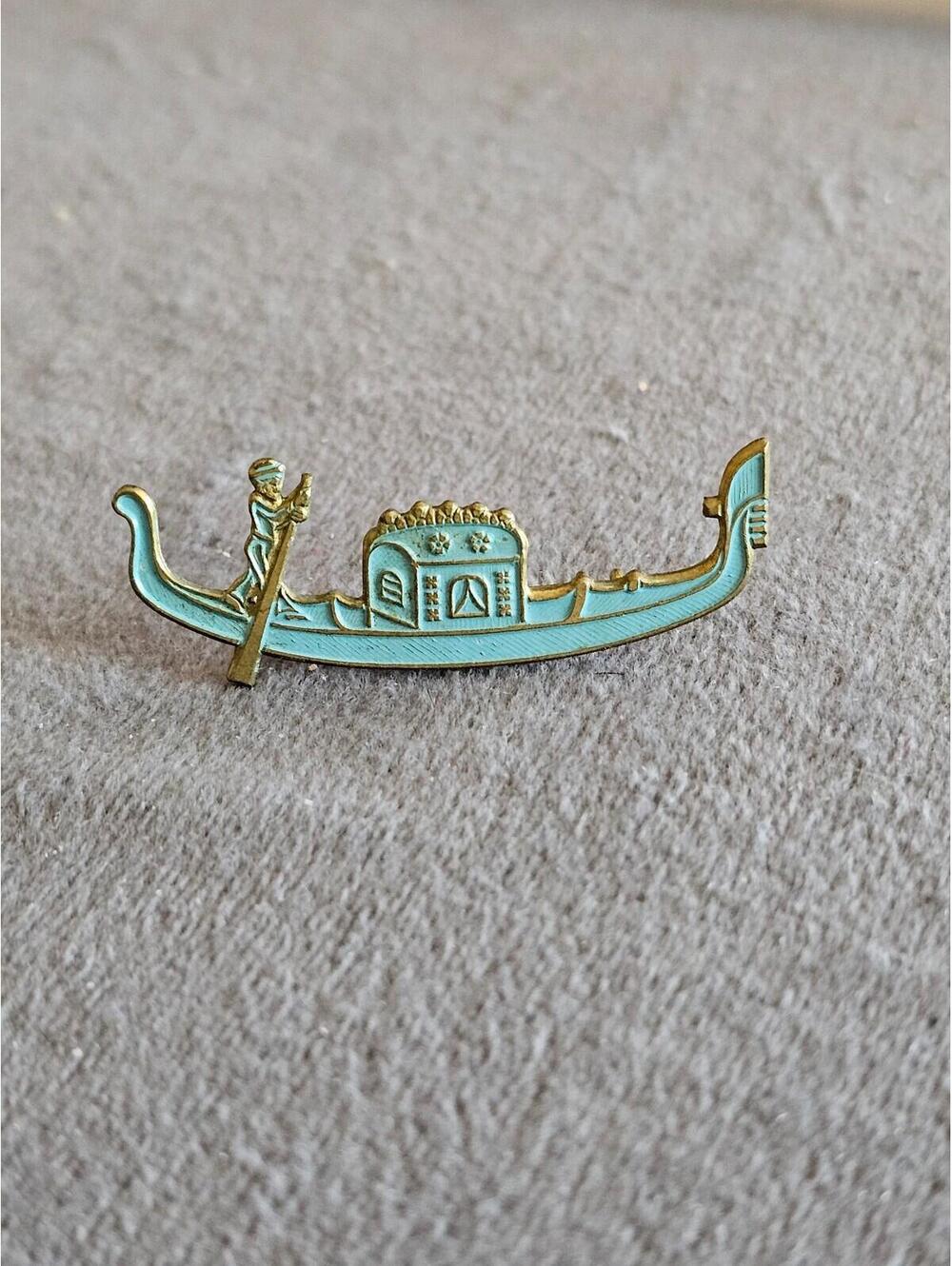 Vintage Gondola Brooch